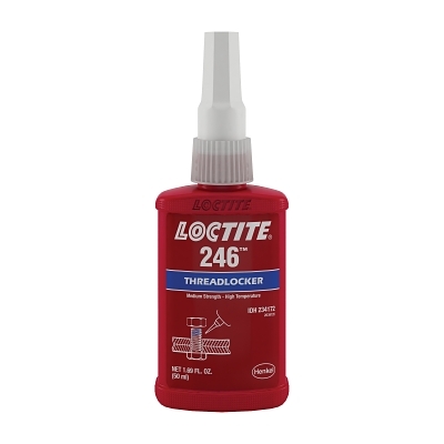 246 THREADLOCKER HIGH TEMP MED STRENGTH
